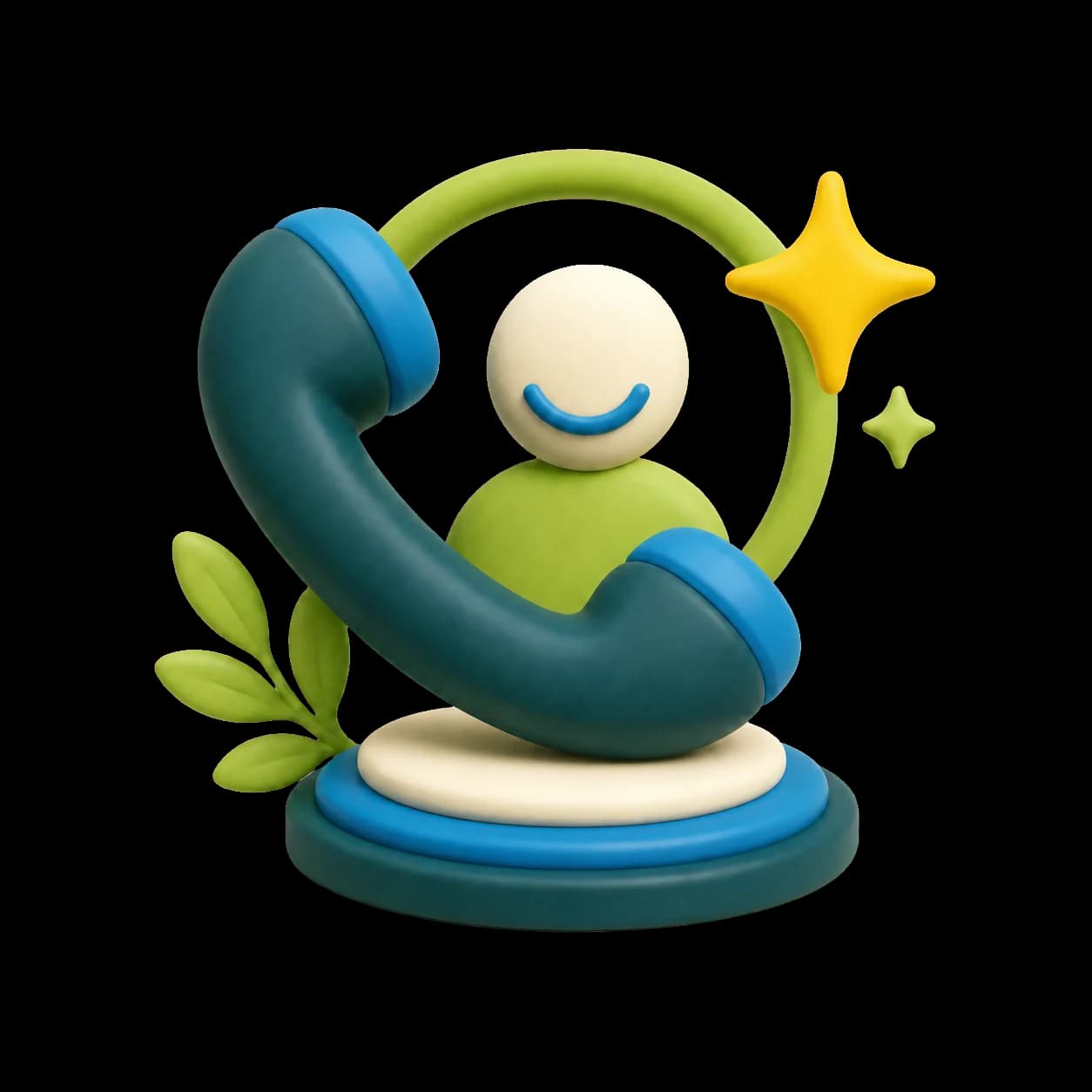 Attentive customer service icon