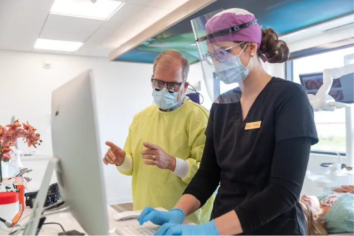 Working with you to design your treatment plan at Oasis Orthodontics