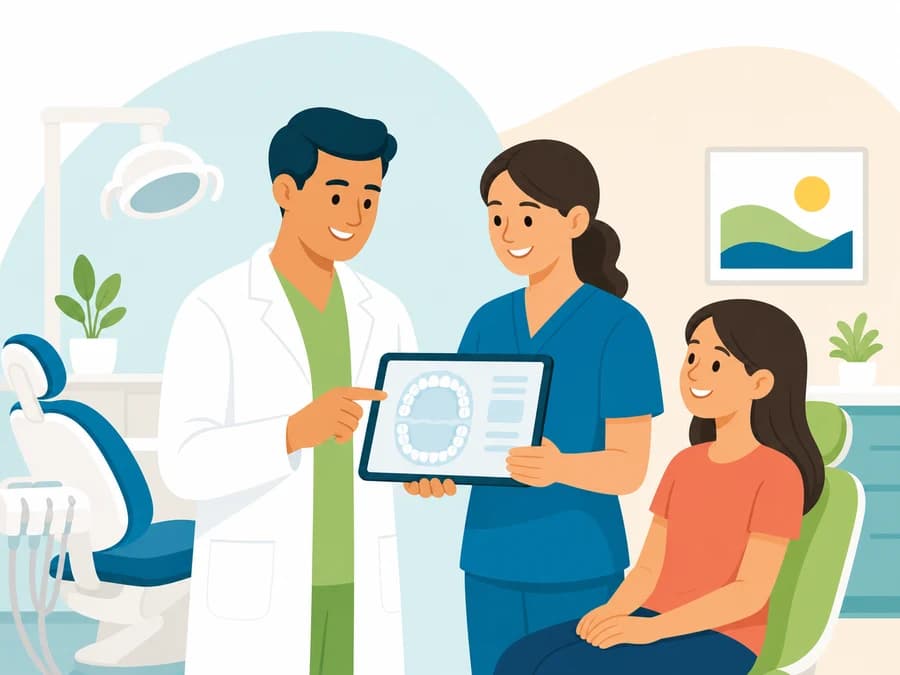 Collaborative Approach with Dentists illustration