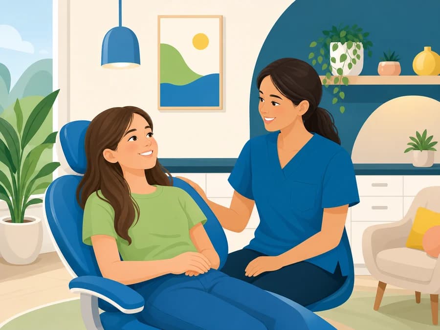 Patient Comfort and Relaxation illustration