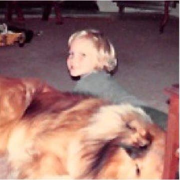 Jennifer as a child