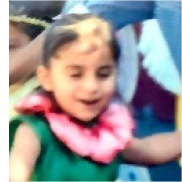 Anahi as a child
