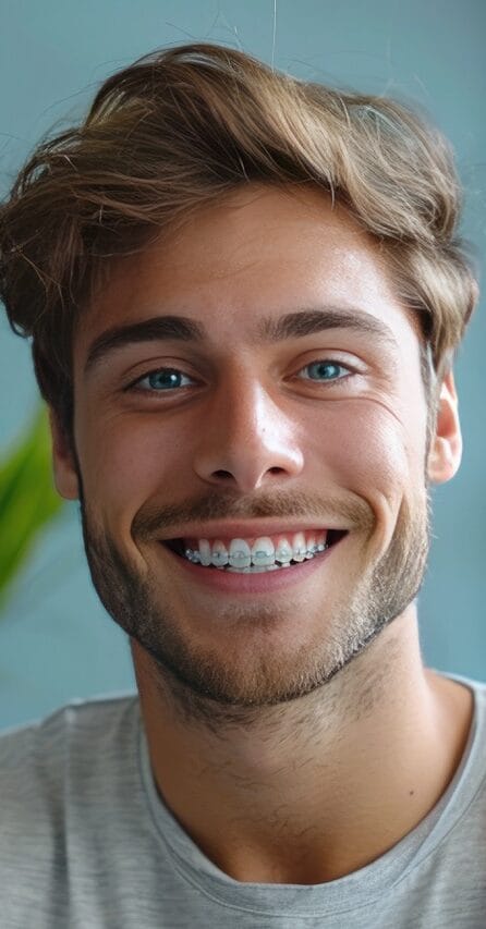 clear braces